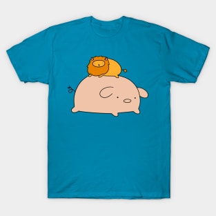 Pig and Tiny Lion T-Shirt